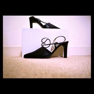 St. John black heels